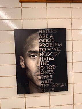 Black Motivational Wall Art